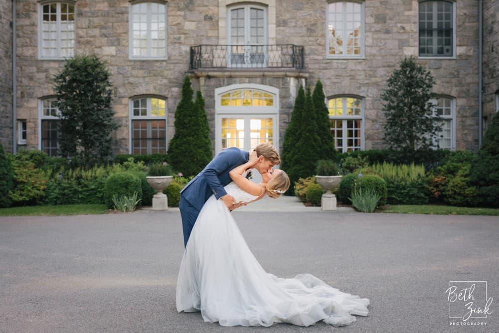 Lauren + Mike's Dusty Blue Styled Shoot at Wainwright House — photograph 1 of 20