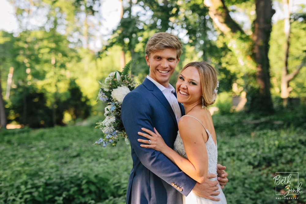 Lauren + Mike's Dusty Blue Styled Shoot at Wainwright House — photograph 8 of 20