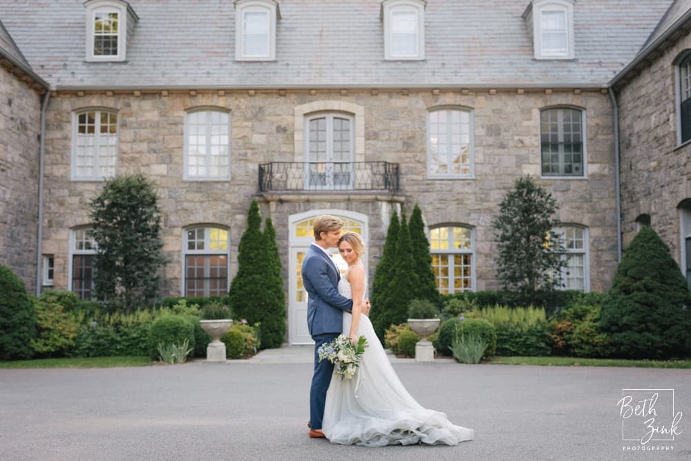 Lauren + Mike's Dusty Blue Styled Shoot at Wainwright House — photograph 9 of 20