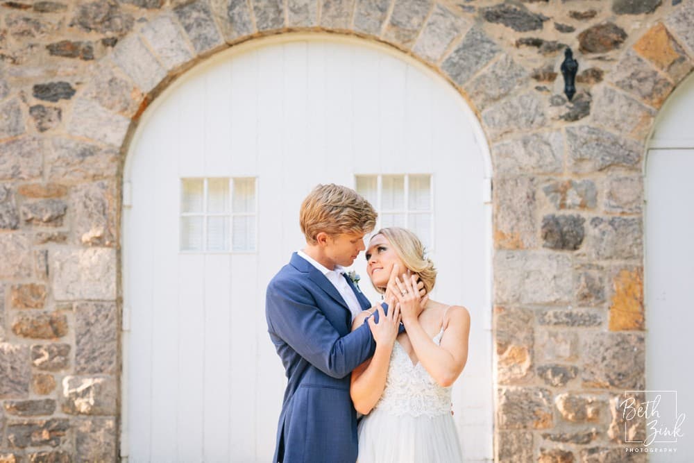 Lauren + Mike's Dusty Blue Styled Shoot at Wainwright House — photograph 15 of 20