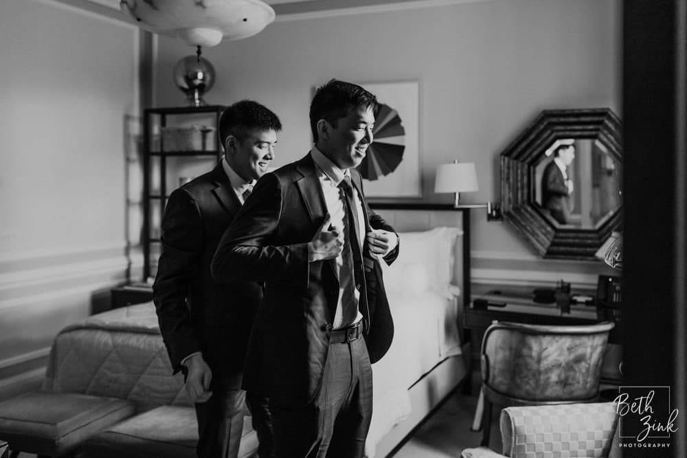 Eva + Frank's Wedding at Glenmere Mansion — photograph 6 of 69