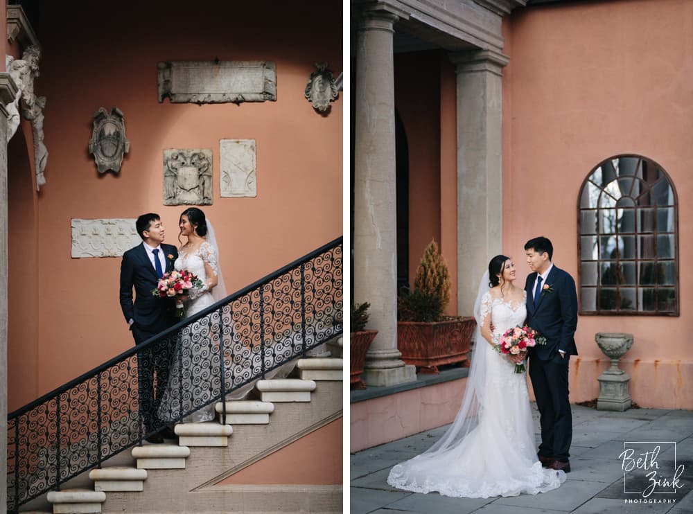 Eva + Frank's Wedding at Glenmere Mansion — photograph 21 of 69
