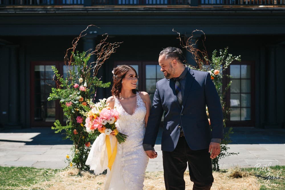 Alana + Oscar's Vintage Styled Shoot at Greenwich Audubon Center — photograph 5 of 23