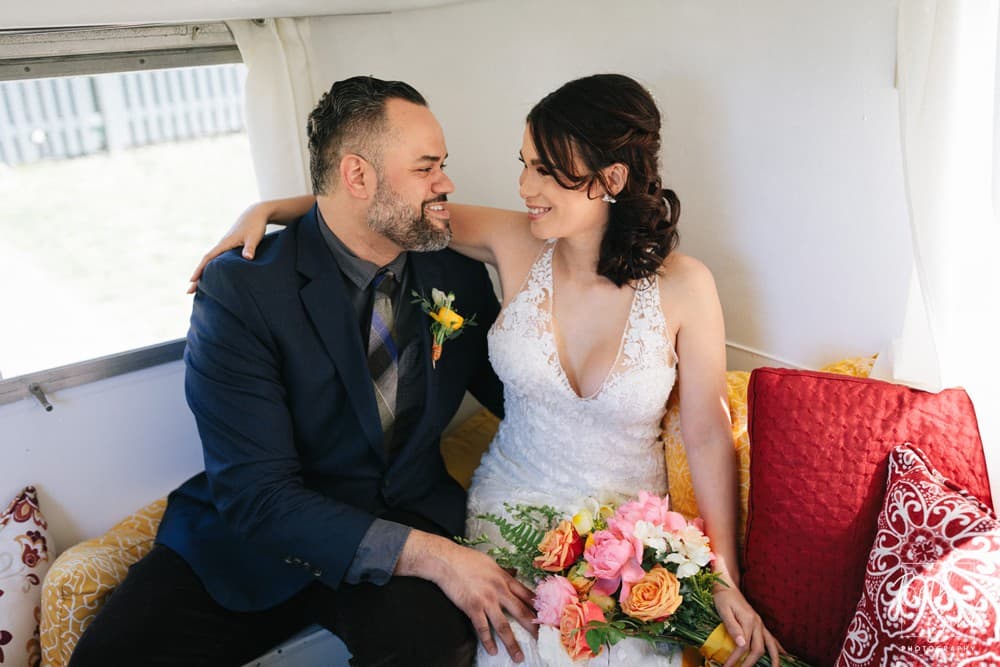 Alana + Oscar's Vintage Styled Shoot at Greenwich Audubon Center — photograph 9 of 23