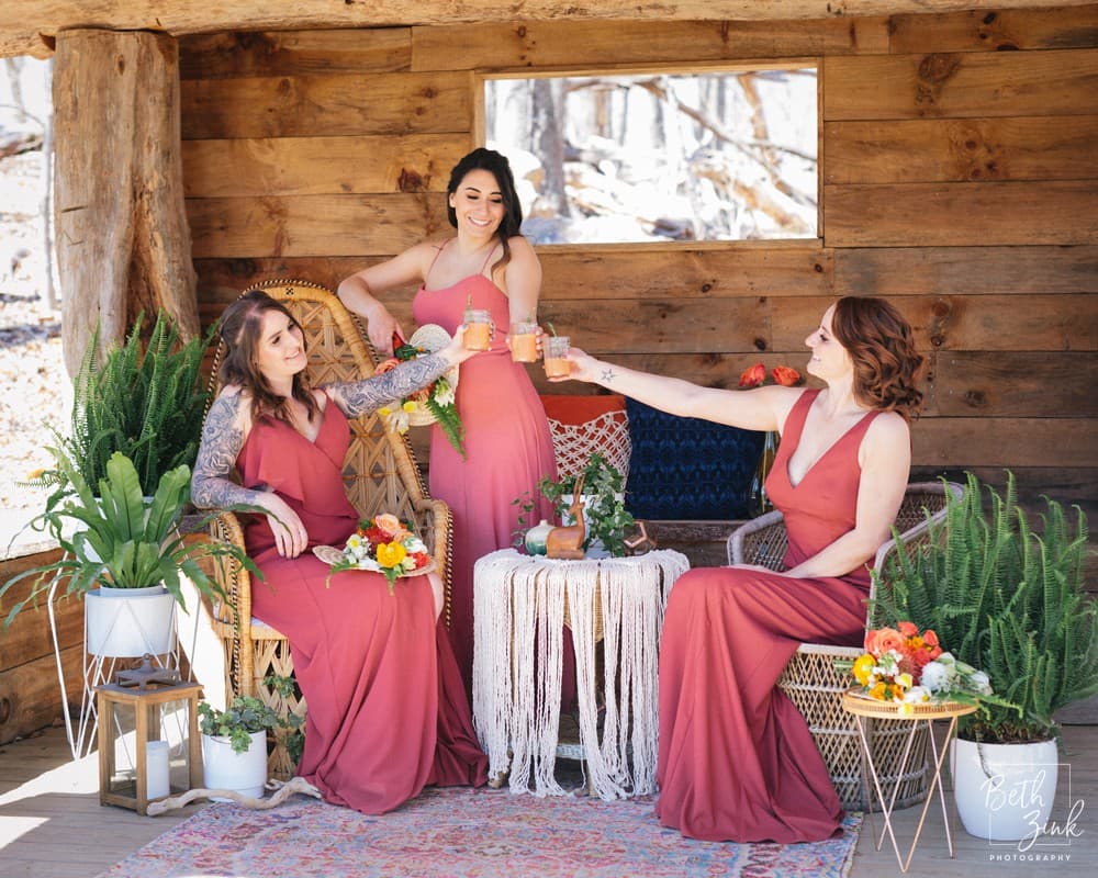 Hallie + John's Styled Shoot at Greenwich Audubon Center — photograph 8 of 24