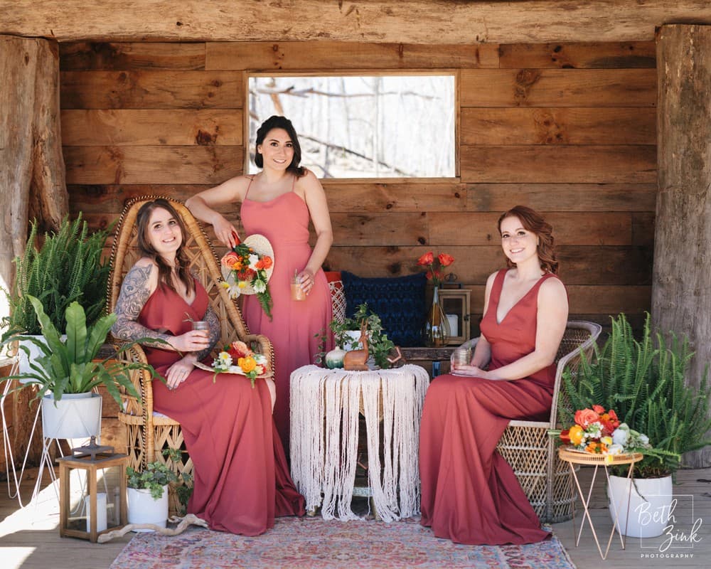 Hallie + John's Styled Shoot at Greenwich Audubon Center — photograph 17 of 24