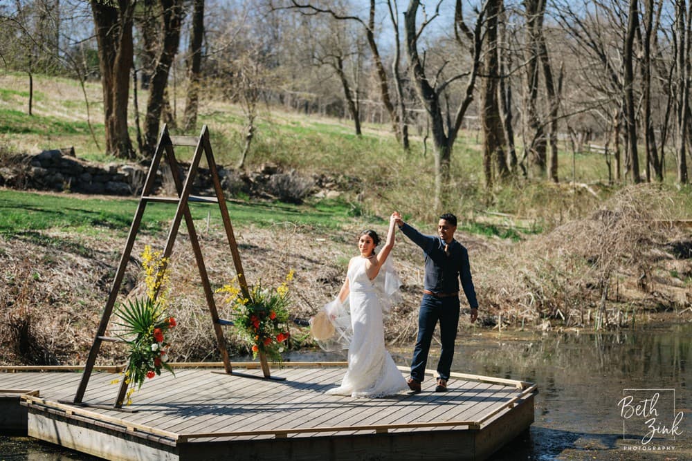 Hallie + John's Styled Shoot at Greenwich Audubon Center — photograph 21 of 24