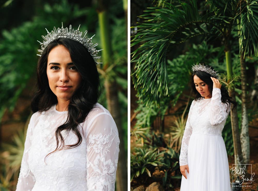 Ana + Elijah's Styled Shoot at Loulu Palm Farm Estate — photograph 3 of 38