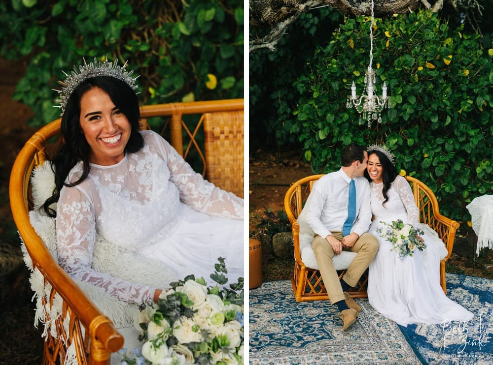 Ana + Elijah's Styled Shoot at Loulu Palm Farm Estate — photograph 15 of 38