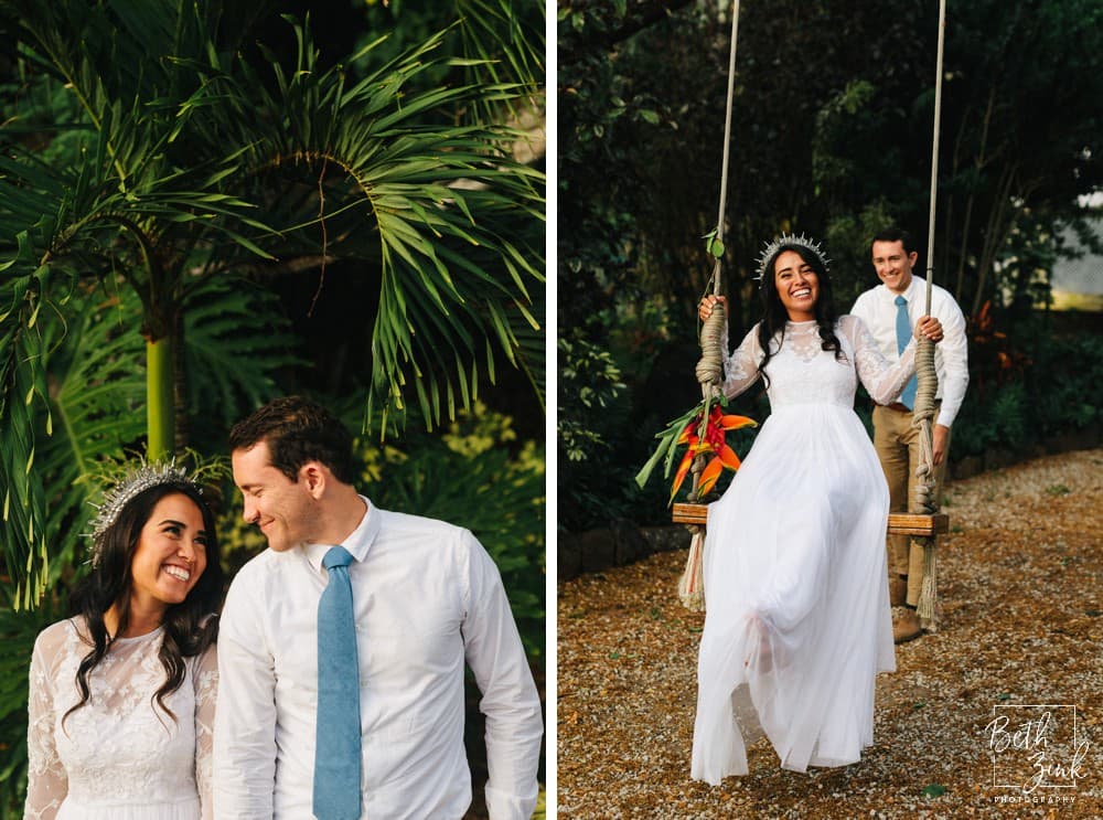 Ana + Elijah's Styled Shoot at Loulu Palm Farm Estate — photograph 17 of 38