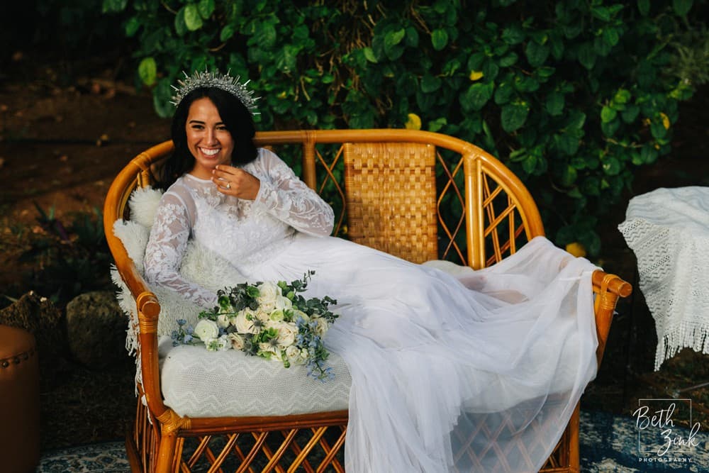 Ana + Elijah's Styled Shoot at Loulu Palm Farm Estate — photograph 21 of 38