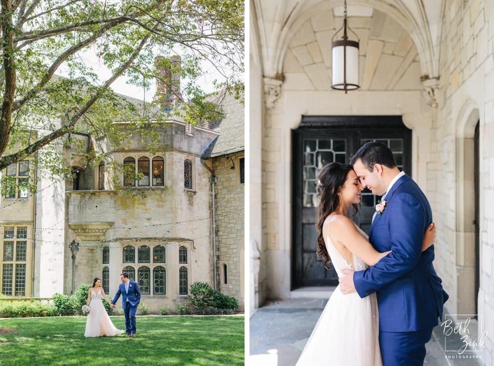 Marissa + Matt's Wedding at Planting Fields Arboretum — photograph 2 of 75