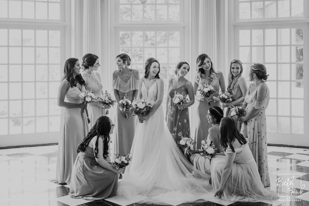 Marissa + Matt's Wedding at Planting Fields Arboretum — photograph 8 of 75