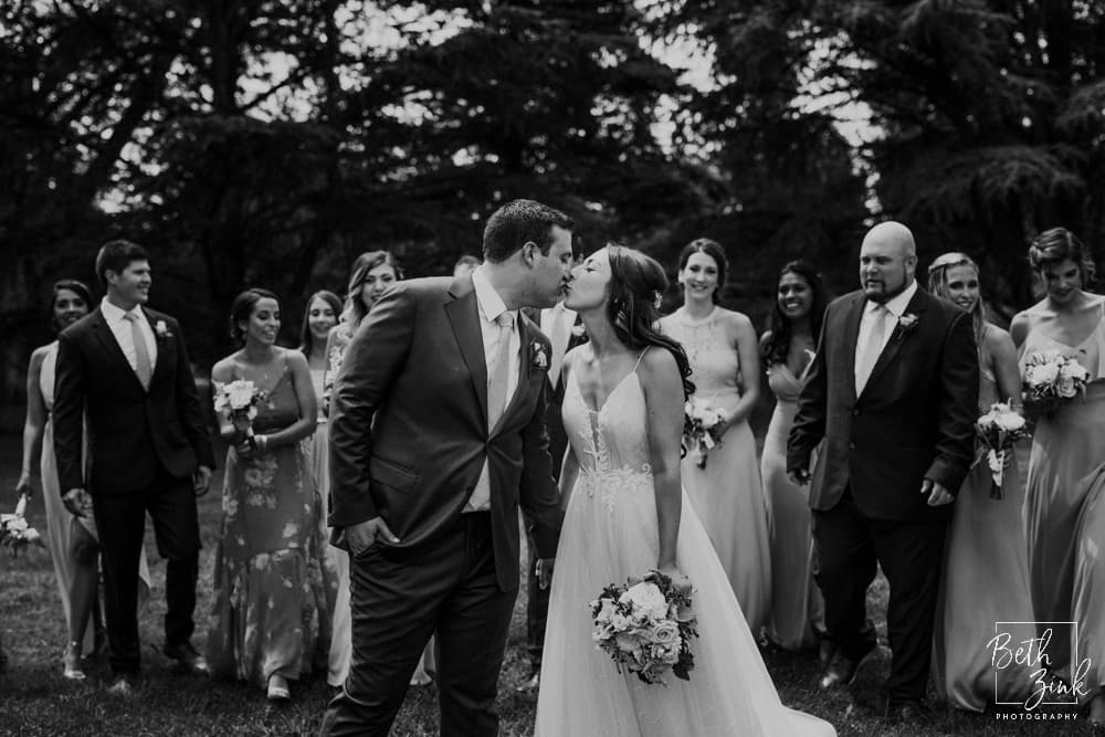Marissa + Matt's Wedding at Planting Fields Arboretum — photograph 35 of 75