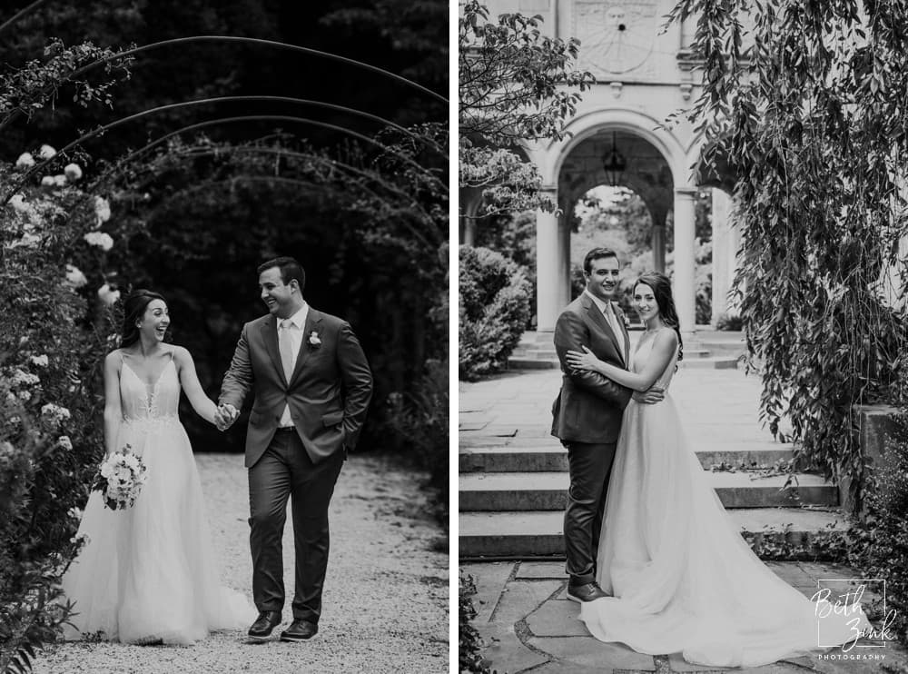 Marissa + Matt's Wedding at Planting Fields Arboretum — photograph 40 of 75