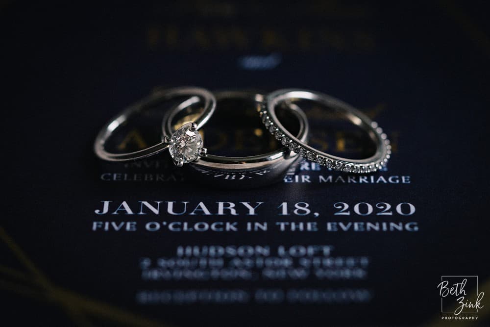 Lisa + Leif's Wedding at Hudson Loft — photograph 1 of 80