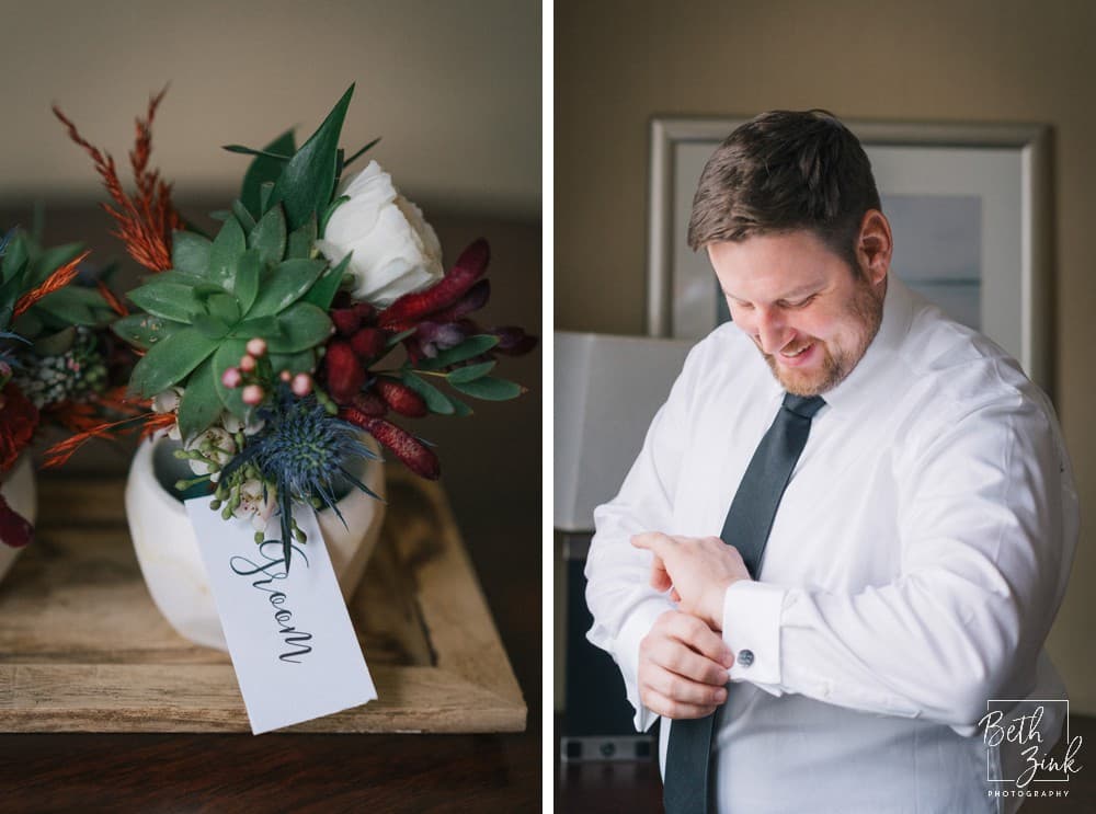 Lisa + Leif's Wedding at Hudson Loft — photograph 8 of 80