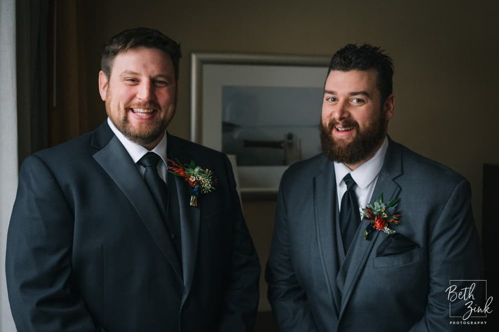 Lisa + Leif's Wedding at Hudson Loft — photograph 10 of 80