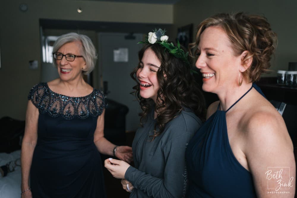 Lisa + Leif's Wedding at Hudson Loft — photograph 12 of 80