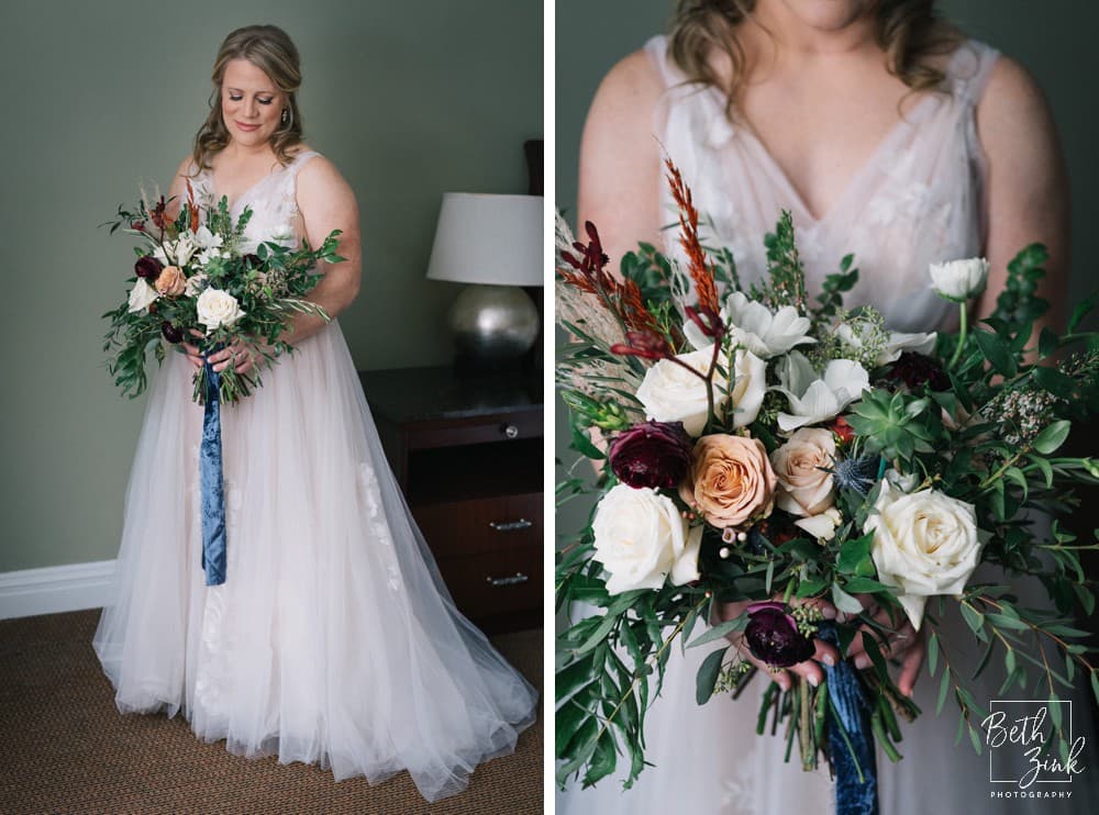 Lisa + Leif's Wedding at Hudson Loft — photograph 16 of 80