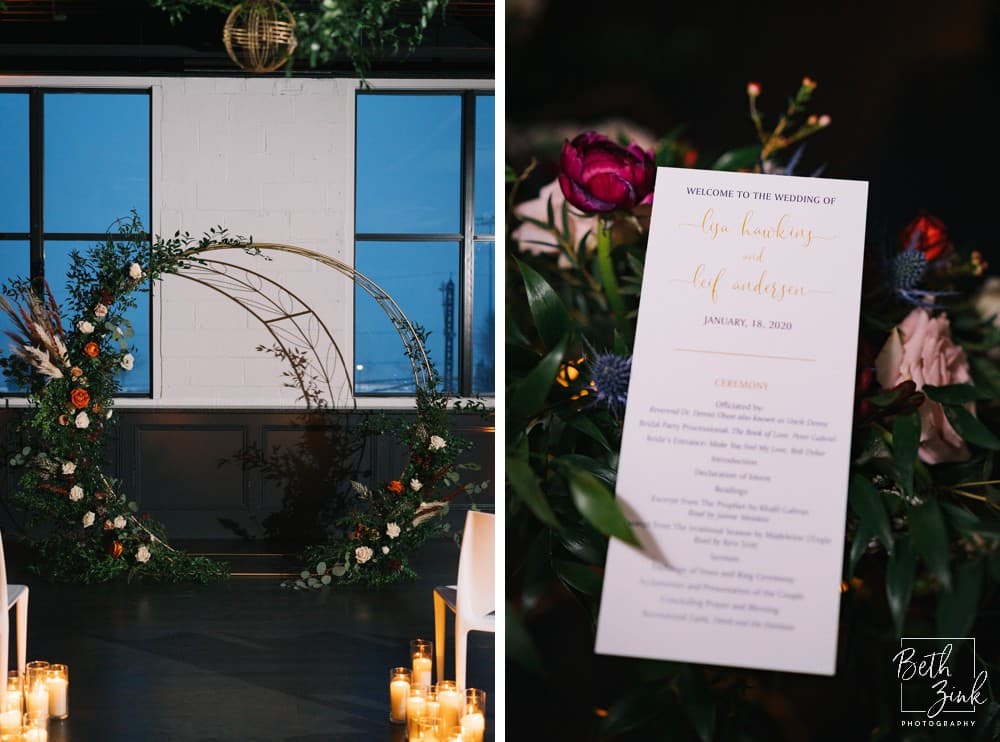 Lisa + Leif's Wedding at Hudson Loft — photograph 34 of 80