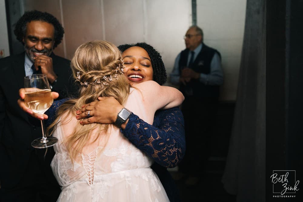 Lisa + Leif's Wedding at Hudson Loft — photograph 46 of 80