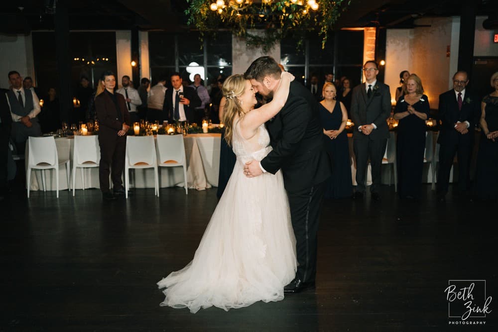 Lisa + Leif's Wedding at Hudson Loft — photograph 55 of 80