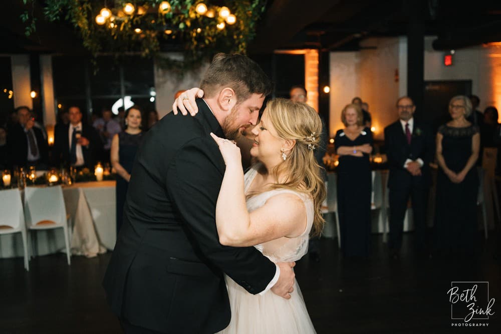 Lisa + Leif's Wedding at Hudson Loft — photograph 56 of 80