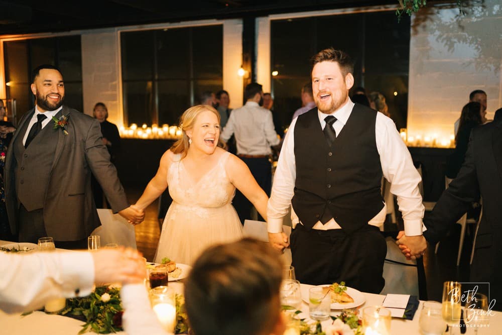 Lisa + Leif's Wedding at Hudson Loft — photograph 59 of 80