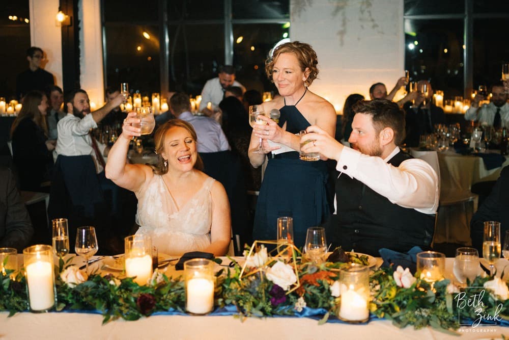 Lisa + Leif's Wedding at Hudson Loft — photograph 61 of 80