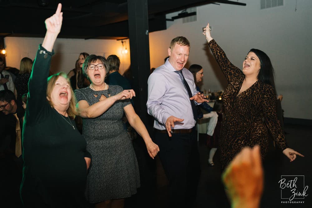 Lisa + Leif's Wedding at Hudson Loft — photograph 63 of 80