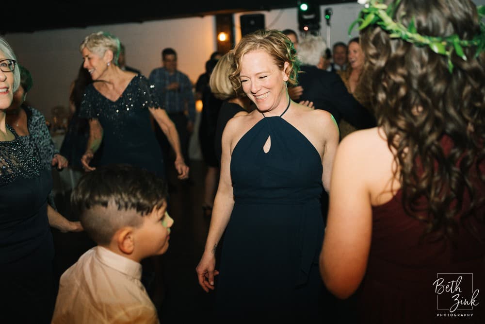 Lisa + Leif's Wedding at Hudson Loft — photograph 65 of 80