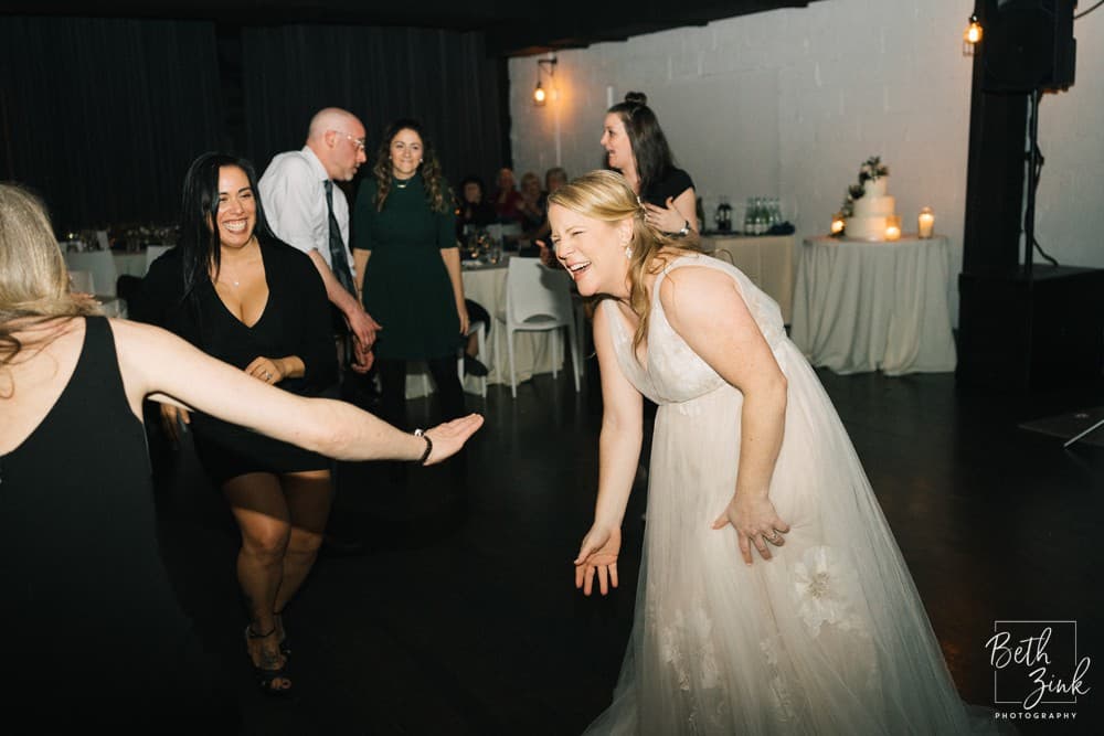 Lisa + Leif's Wedding at Hudson Loft — photograph 69 of 80