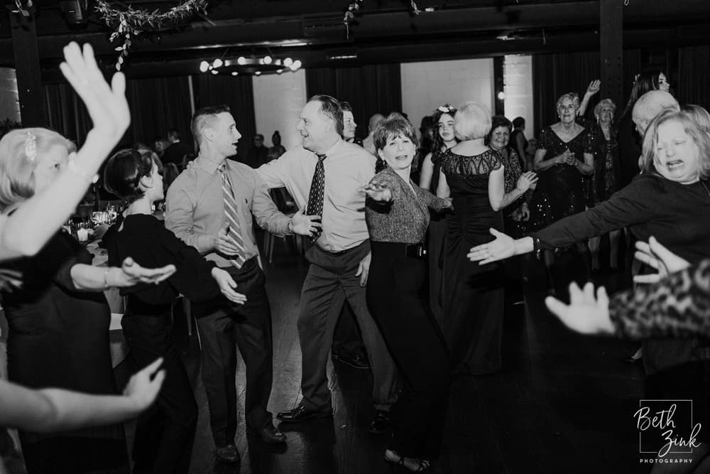 Lisa + Leif's Wedding at Hudson Loft — photograph 72 of 80