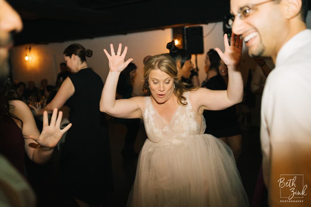Lisa + Leif's Wedding at Hudson Loft — photograph 74 of 80