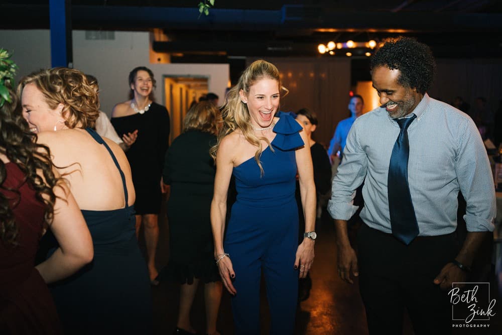 Lisa + Leif's Wedding at Hudson Loft — photograph 78 of 80