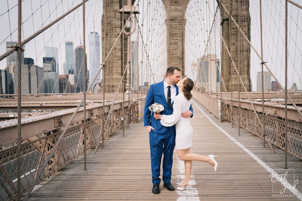 Moira + Matt's Elopement at City Hall, NYC — photograph 1 of 37