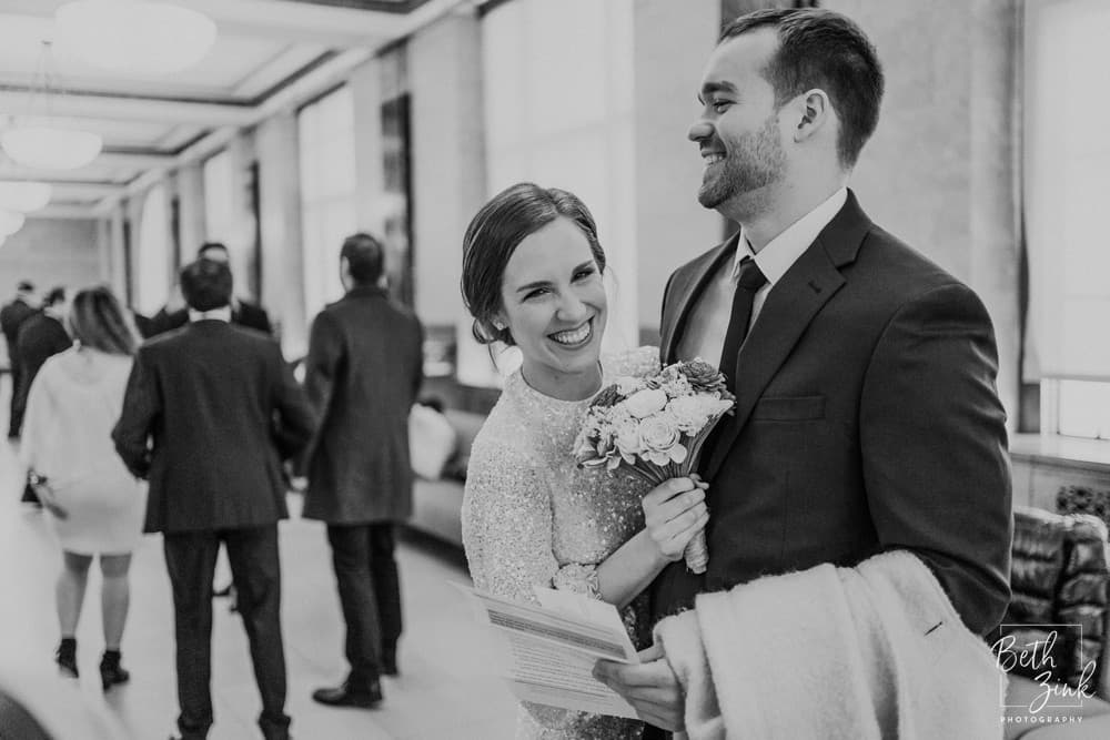 Moira + Matt's Elopement at City Hall, NYC — photograph 6 of 37