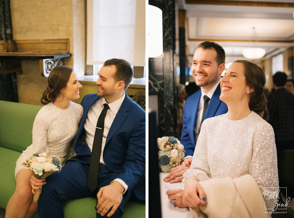 Moira + Matt's Elopement at City Hall, NYC — photograph 7 of 37