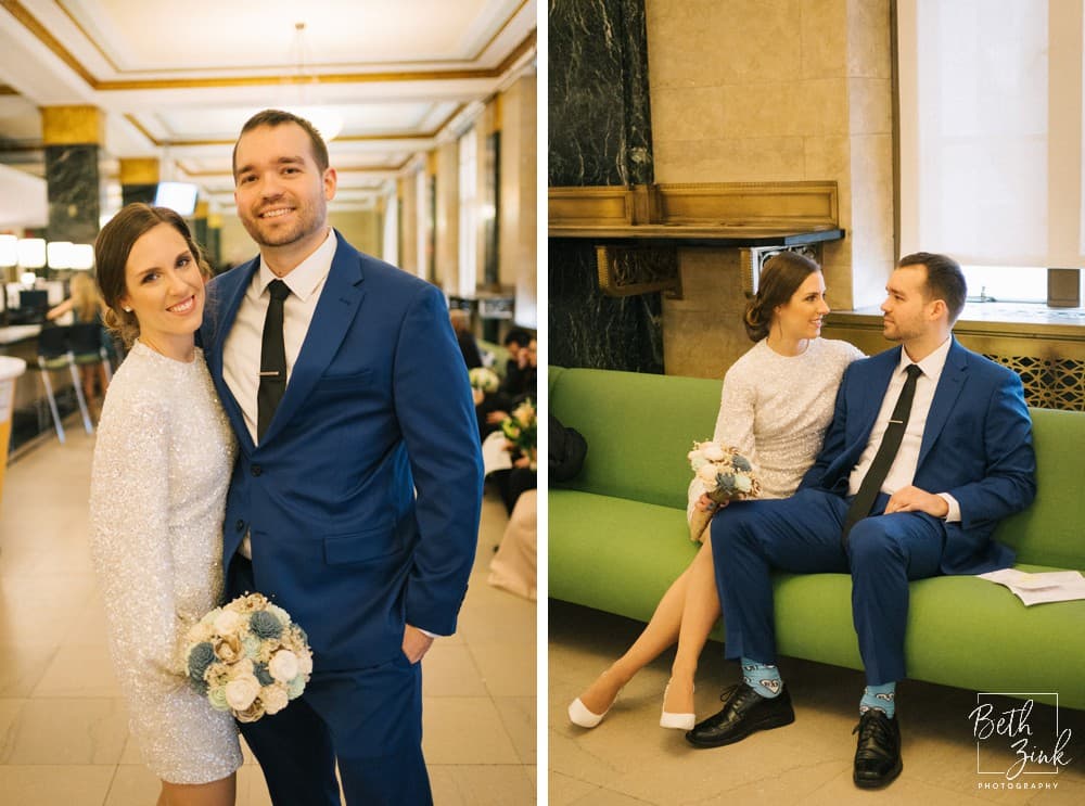 Moira + Matt's Elopement at City Hall, NYC — photograph 10 of 37
