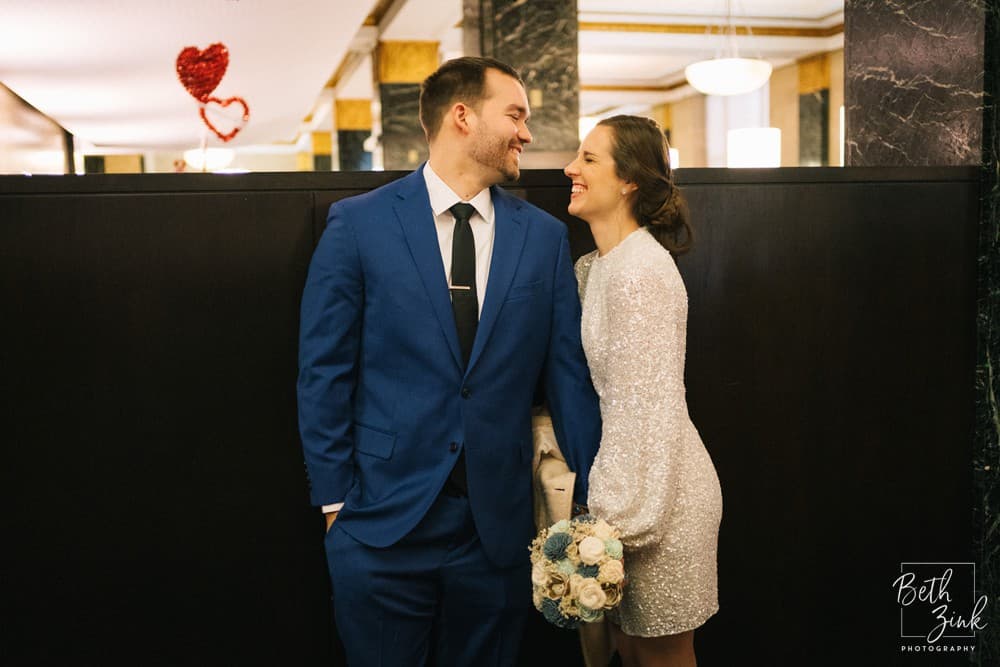 Moira + Matt's Elopement at City Hall, NYC — photograph 11 of 37