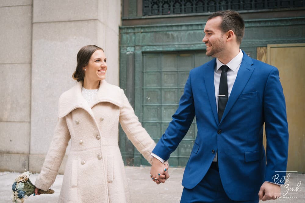 Moira + Matt's Elopement at City Hall, NYC — photograph 19 of 37