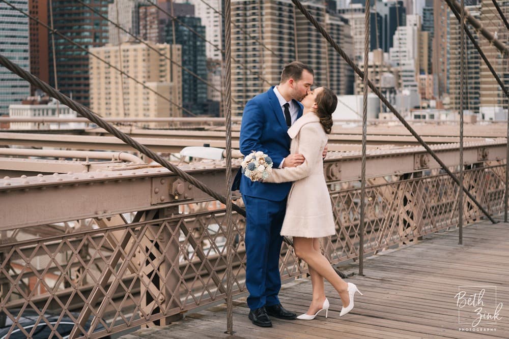 Moira + Matt's Elopement at City Hall, NYC — photograph 25 of 37