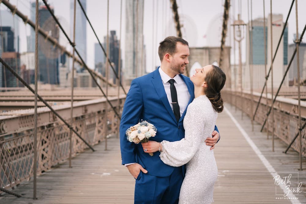 Moira + Matt's Elopement at City Hall, NYC — photograph 27 of 37