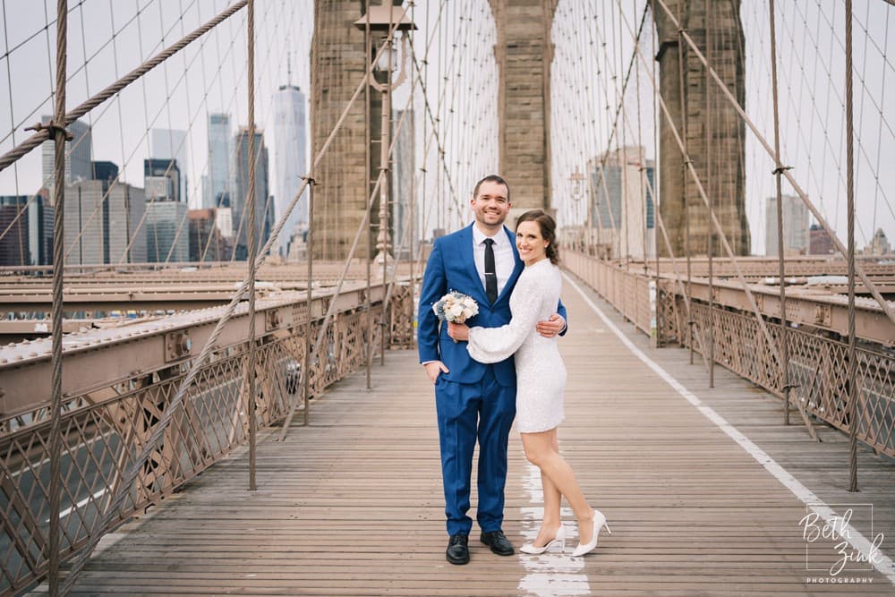 Moira + Matt's Elopement at City Hall, NYC — photograph 28 of 37