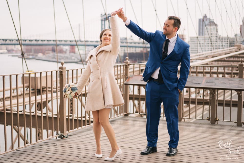 Moira + Matt's Elopement at City Hall, NYC — photograph 30 of 37