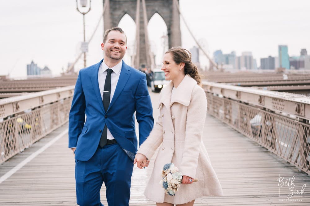 Moira + Matt's Elopement at City Hall, NYC — photograph 33 of 37