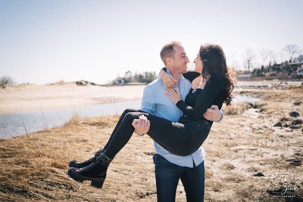 Nogah + Steven’s Proposal Old Mill Beach, Westport