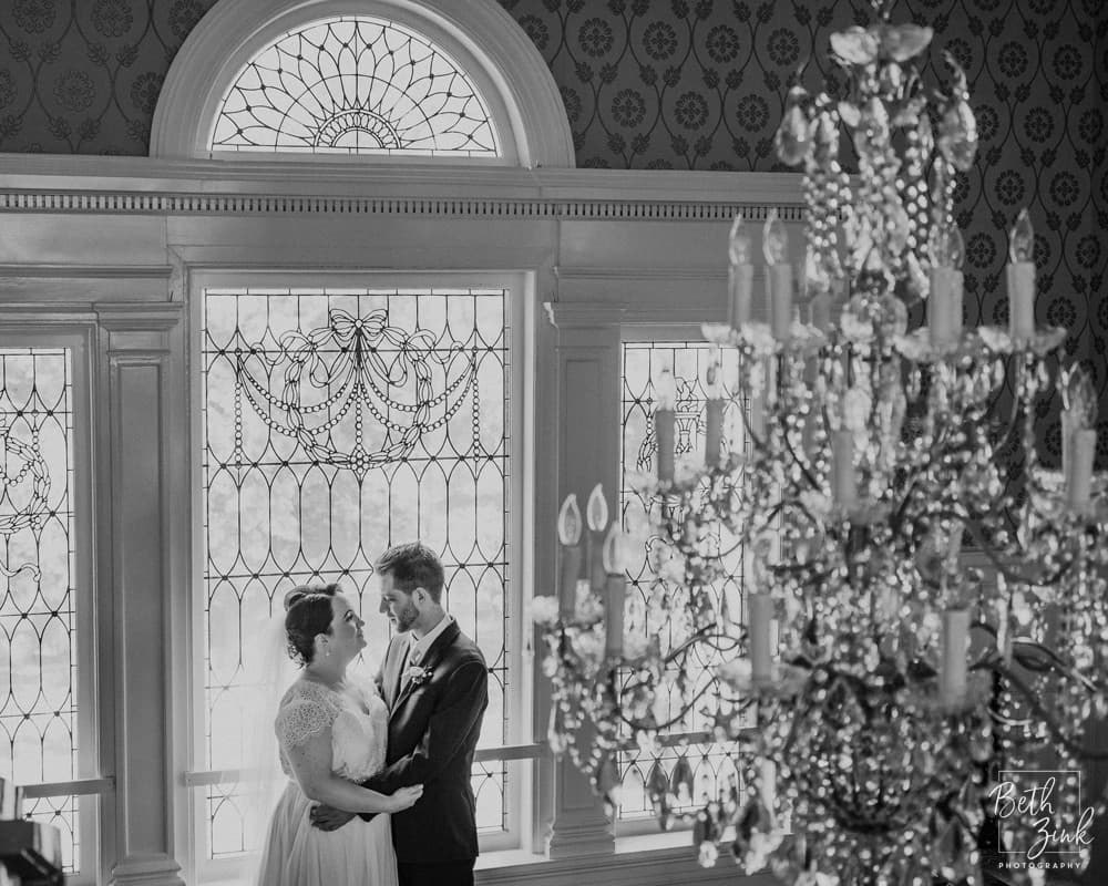 Rebecca + Andrew's Wedding at Lounsbury House — photograph 2 of 64