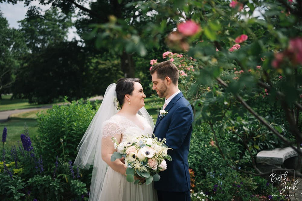 Rebecca + Andrew's Wedding at Lounsbury House — photograph 4 of 64